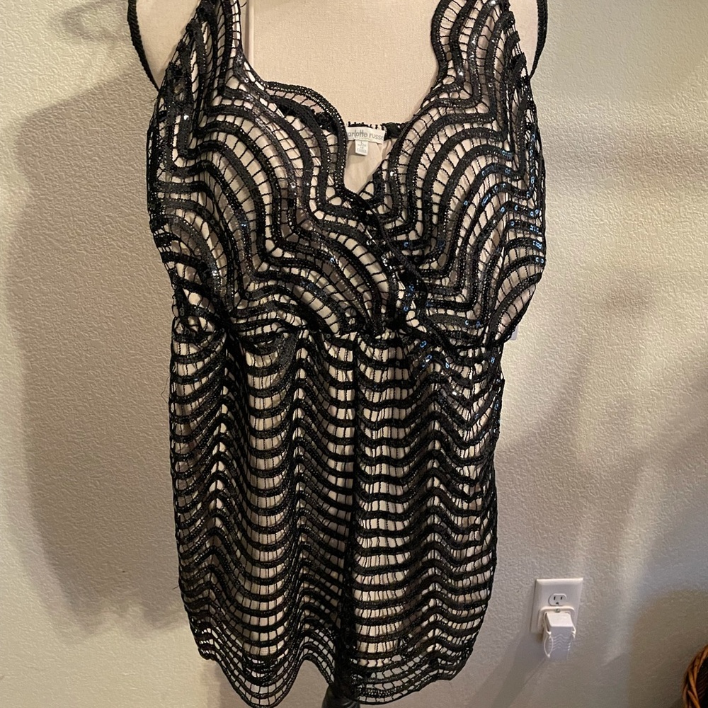 Sparkly romper- Large